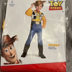 Toddler Toy Story Woody Costume size XS (3T-4T)